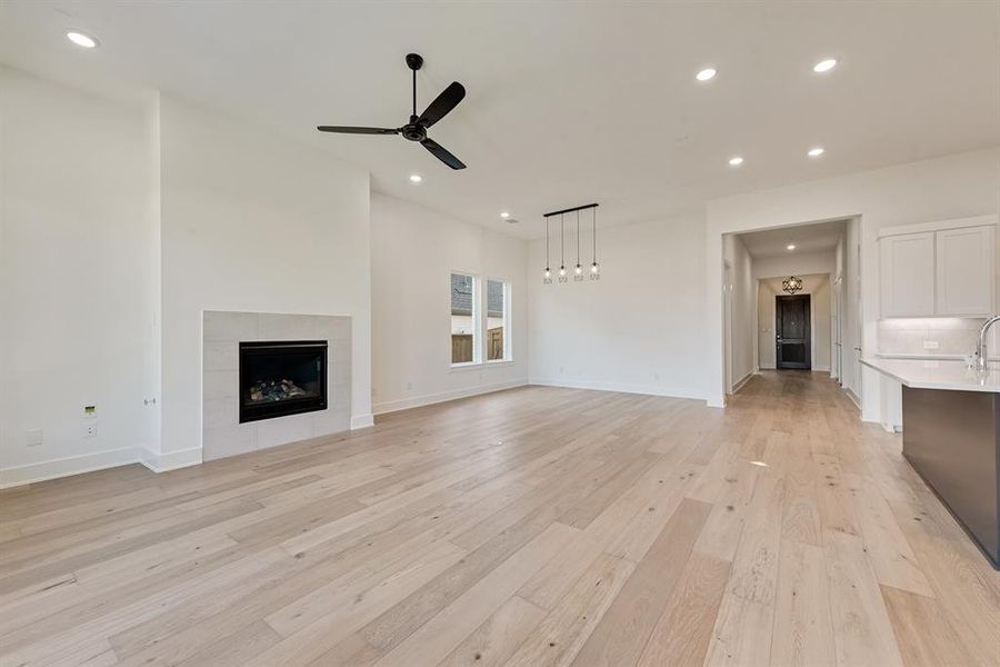 Spacious, unfurnished interior of a new home in Hillside Village, Celina (Image 29). Spacious, unfurnished interior of a new home in Hillside Village, Celina (Image 29).