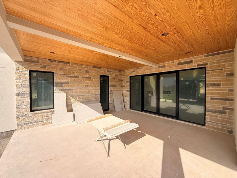 Exterior details and patio area of a home in , Horseshoe Bay (Image 10). Exterior details and patio area of a home in , Horseshoe Bay (Image 10).