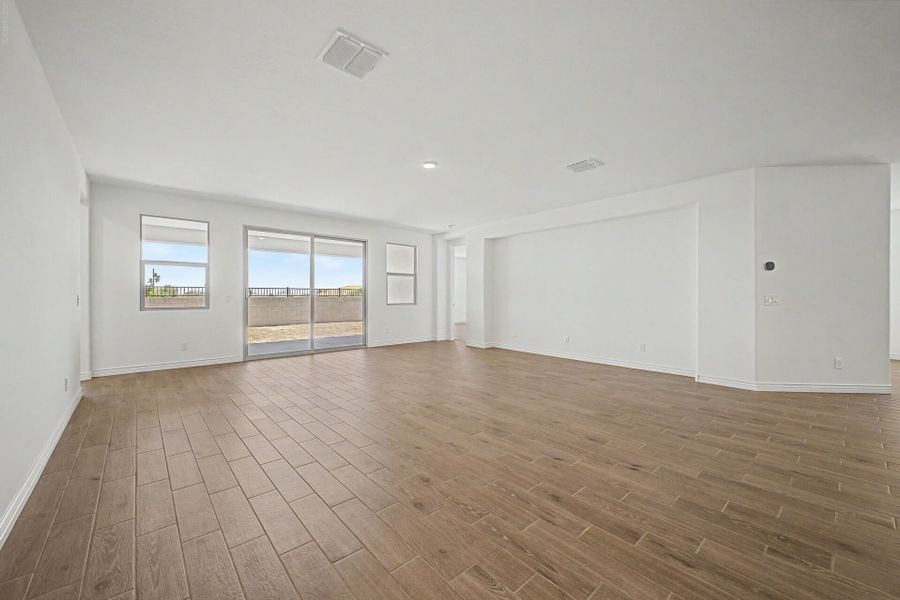 Spacious, unfurnished interior of a new home in Miravida, Surprise (Image 10). Spacious, unfurnished interior of a new home in Miravida, Surprise (Image 10).