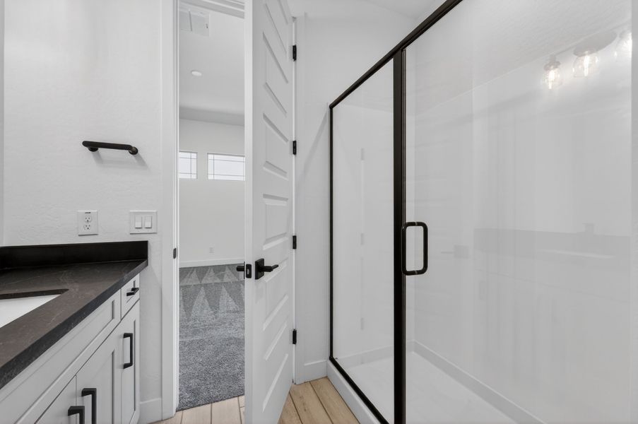 Furnished interior view inside a new home in Legado, Queen Creek (Image 10).