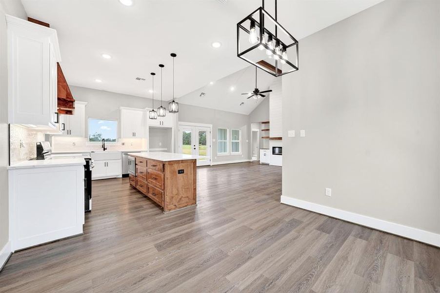 Furnished interior view inside a new home in , Edgewood (Image 13).