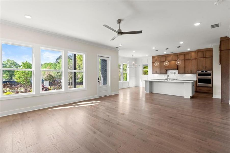 Spacious, unfurnished interior of a new home in The Gathering – Alpharetta, Alpharetta (Image 47).