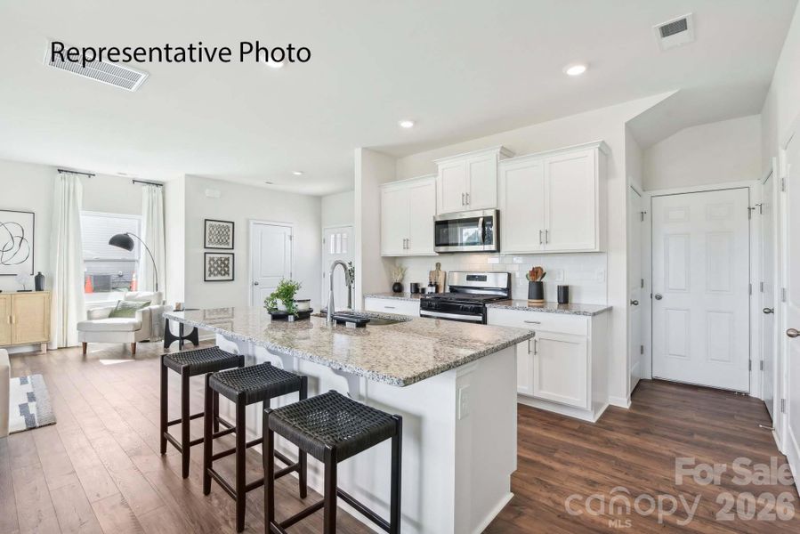 Furnished interior view inside a new home in Fergus Crossing, York (Image 10).
