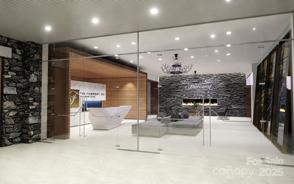 Furnished interior view inside a new home in , Hendersonville (Image 4).