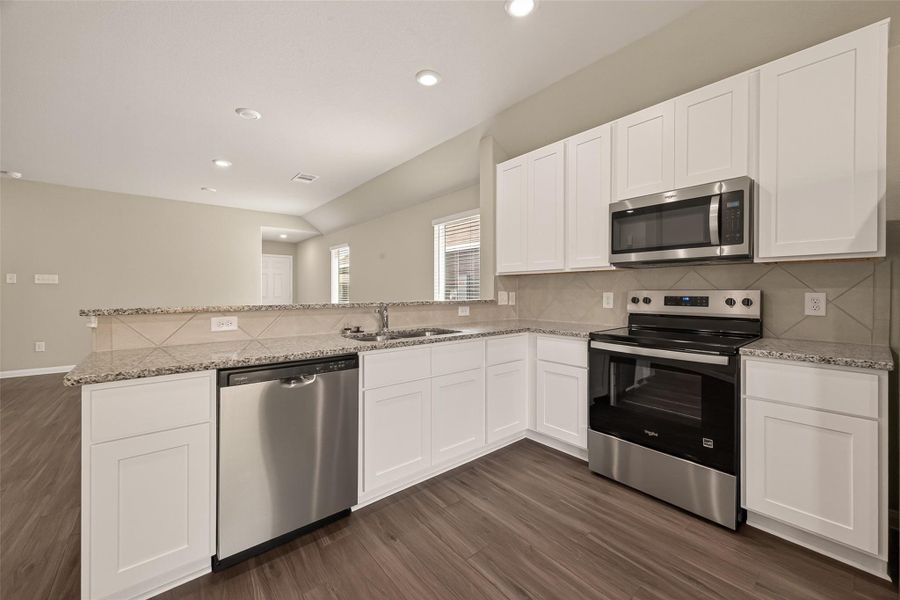 Furnished interior view inside a new home in Wayside Village, Houston (Image 10).
