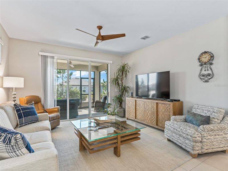 Furnished interior view inside a new home in Del Webb Stone Creek, Ocala (Image 28).