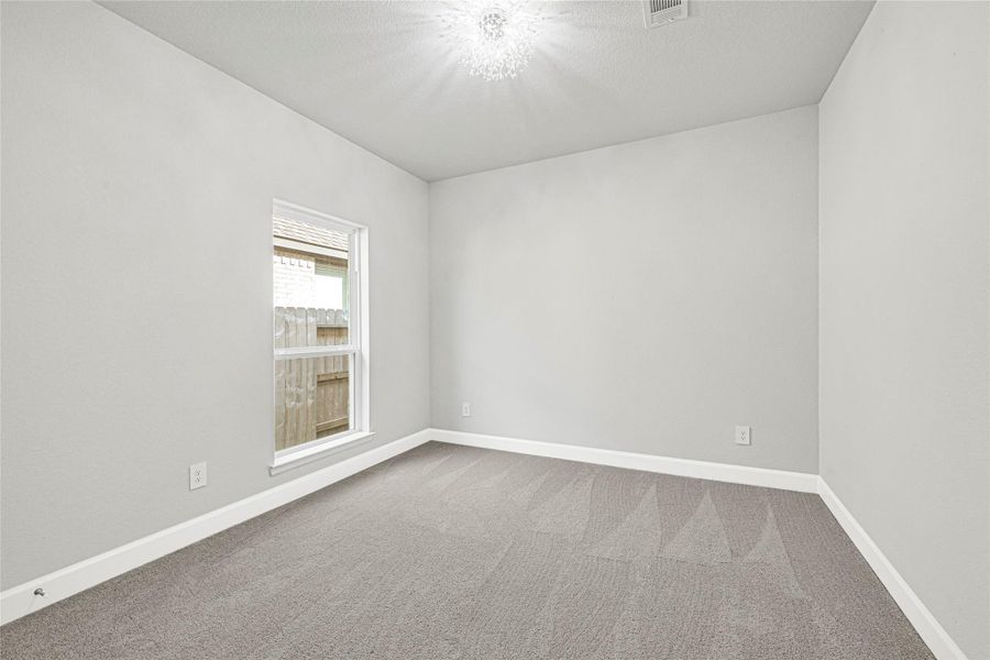 Spacious, unfurnished interior of a new home in Grand Central Park 45', Conroe (Image 22). Spacious, unfurnished interior of a new home in Grand Central Park 45', Conroe (Image 22).