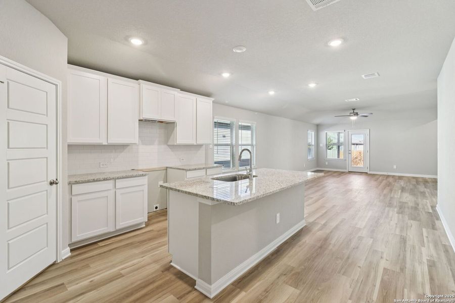Furnished interior view inside a new home in Catalina, Converse (Image 12).