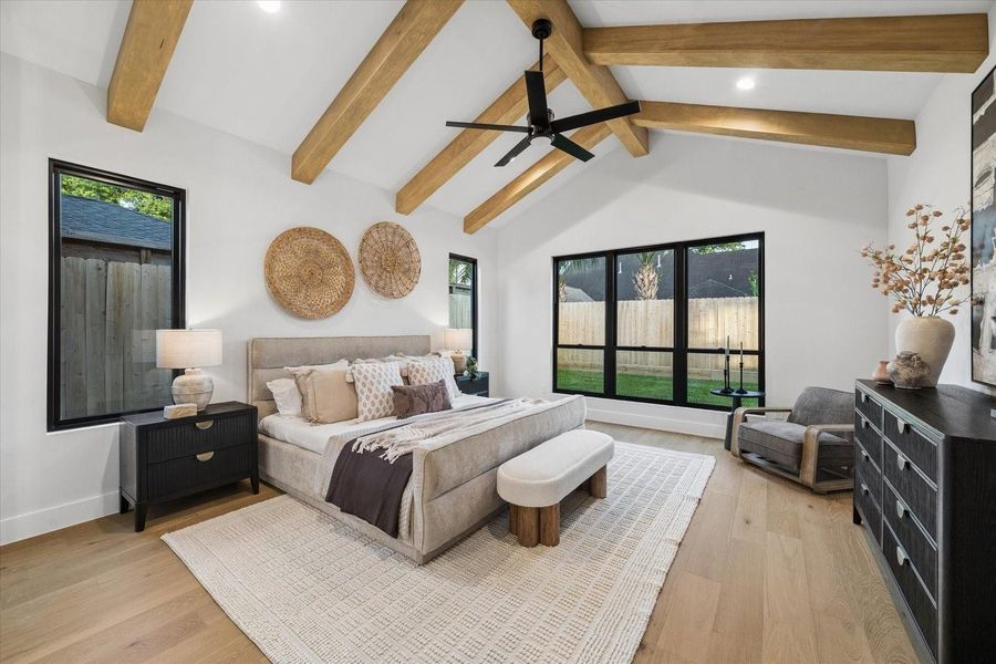 Furnished interior view inside a new home in , Houston (Image 18). Furnished interior view inside a new home in , Houston (Image 18).