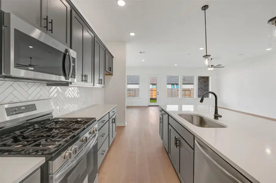 Furnished interior view inside a new home in Escondido - Retreat Collection, Magnolia (Image 9).