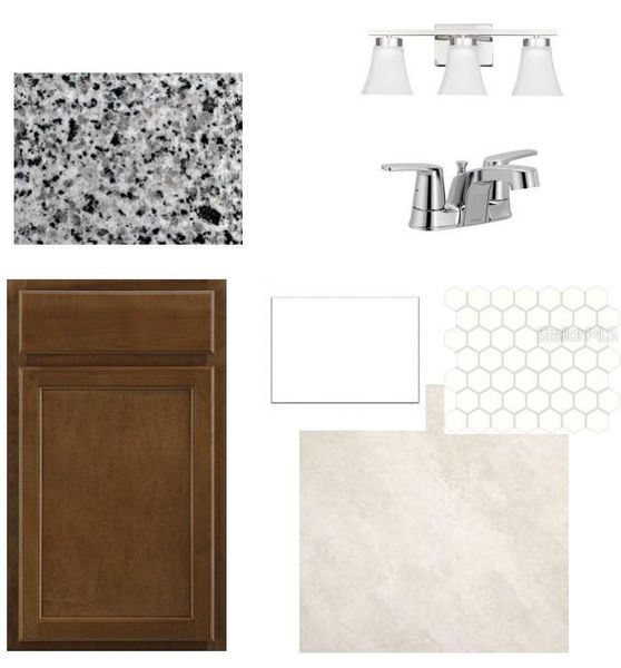 Sample of building materials used in homes in Vistera of Venice – Cottage Series, Nokomis (Image 3).