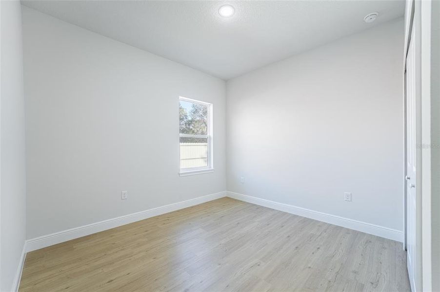 The pictures are from a different house but feature the same floor plan and finishes.