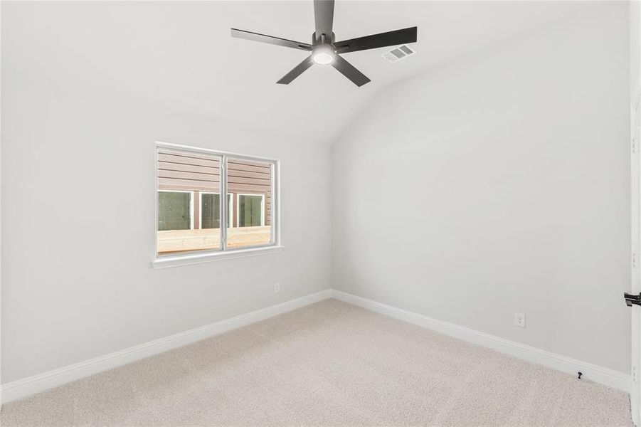 Spacious, unfurnished interior of a new home in Painted Tree Woodland District 50, McKinney (Image 18).