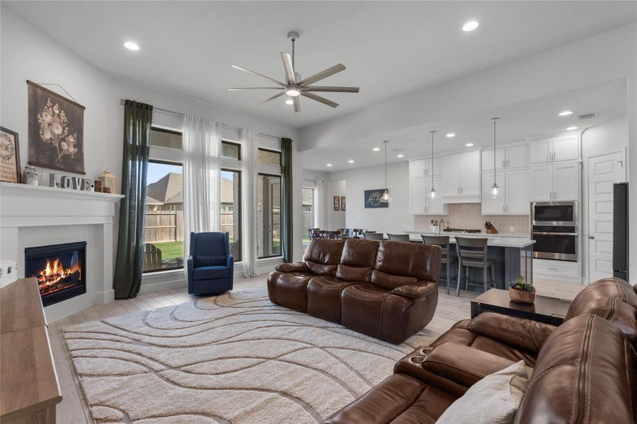 Furnished interior view inside a new home in Riceland, Mont Belvieu (Image 14).