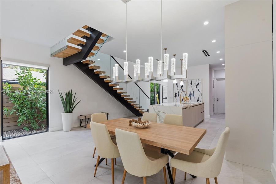 Furnished interior view inside a new home in , Fort Lauderdale (Image 13).