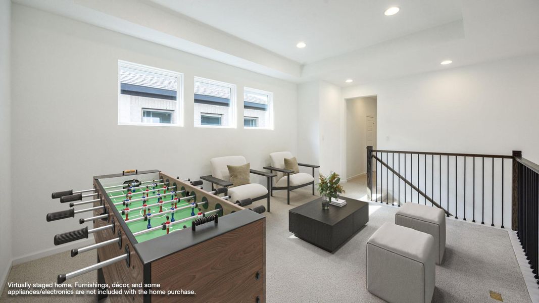 Furnished interior view inside a new home in Santa Rita Ranch Tierra Rosa, Liberty Hill (Image 7).