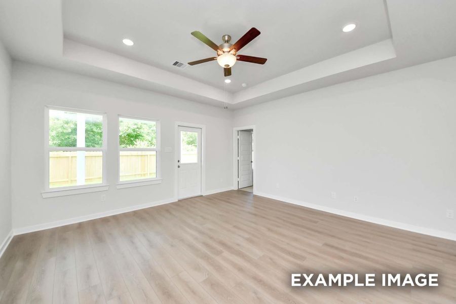 Spacious, unfurnished interior of a new home in Caney Creek Place, Conroe (Image 12). Spacious, unfurnished interior of a new home in Caney Creek Place, Conroe (Image 12).