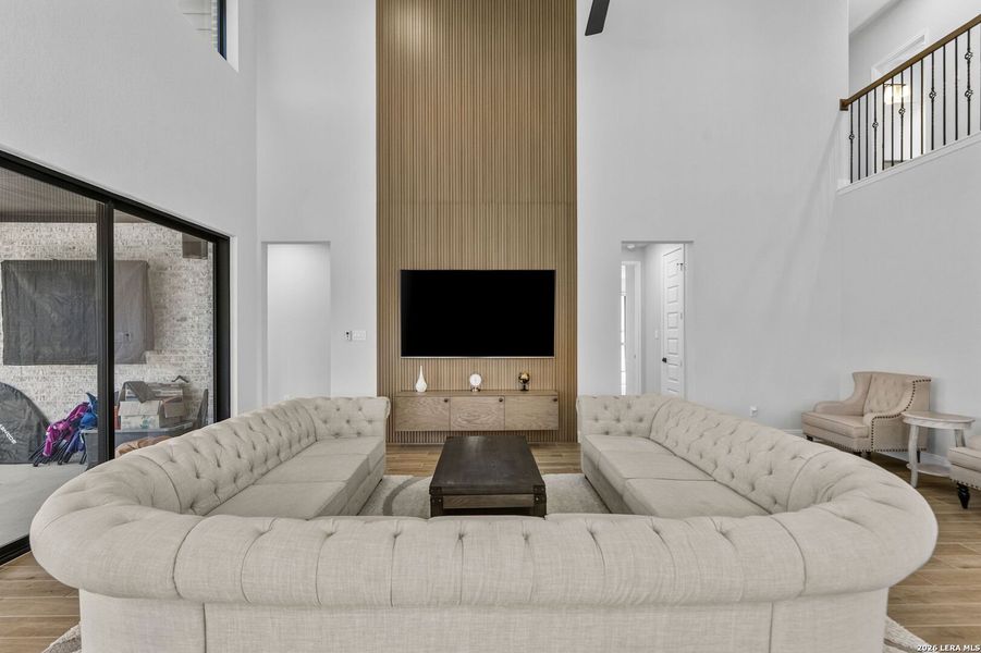 Furnished interior view inside a new home in Kallison Ranch, San Antonio (Image 13).
