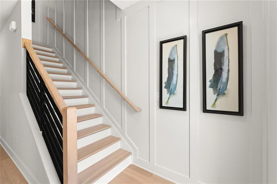 Furnished interior view inside a new home in The Gathering – Alpharetta, Alpharetta (Image 27).