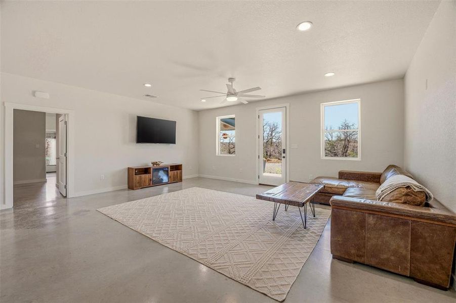 Furnished interior view inside a new home in , Santo (Image 10).