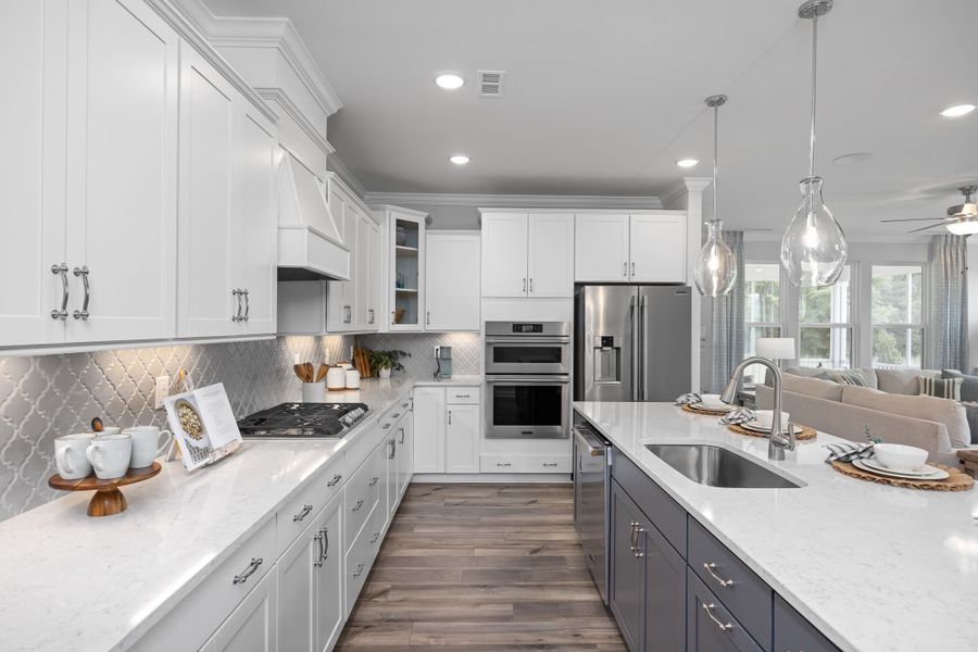 Representative furnished interior of a home built from the The Magnolia A by Davidson Homes LLC in Wendell Ridge, Wendell (Image 18).