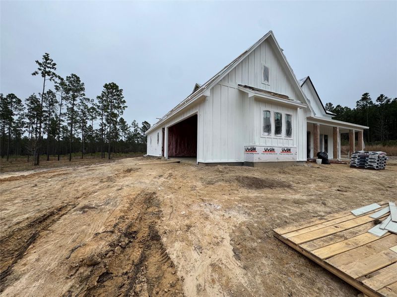 In-progress construction of a new home in , Brookeland, TX (Image 9).