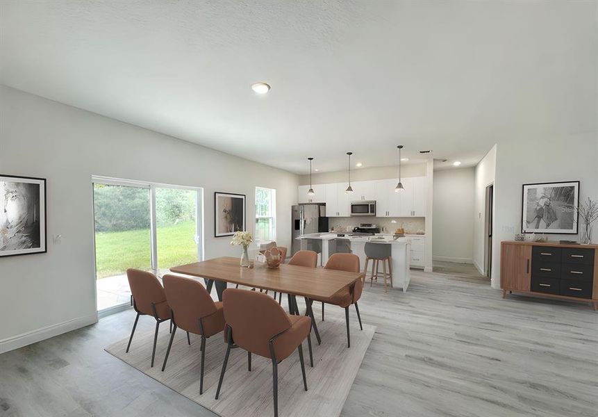 Furnished interior view inside a new home in , Beverly Hills (Image 19).