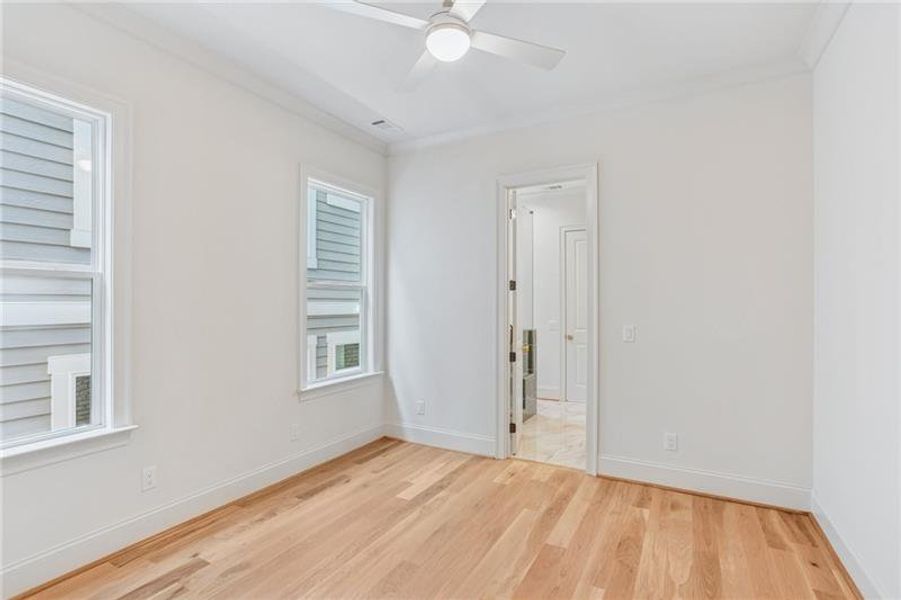 Spacious, unfurnished interior of a new home in , Marietta (Image 42).