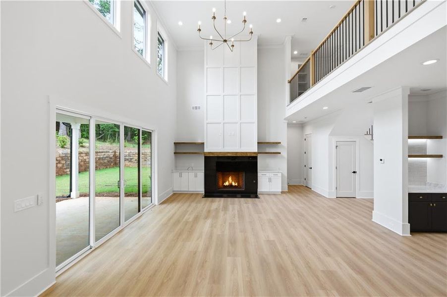 Spacious, unfurnished interior of a new home in , Monroe (Image 48).