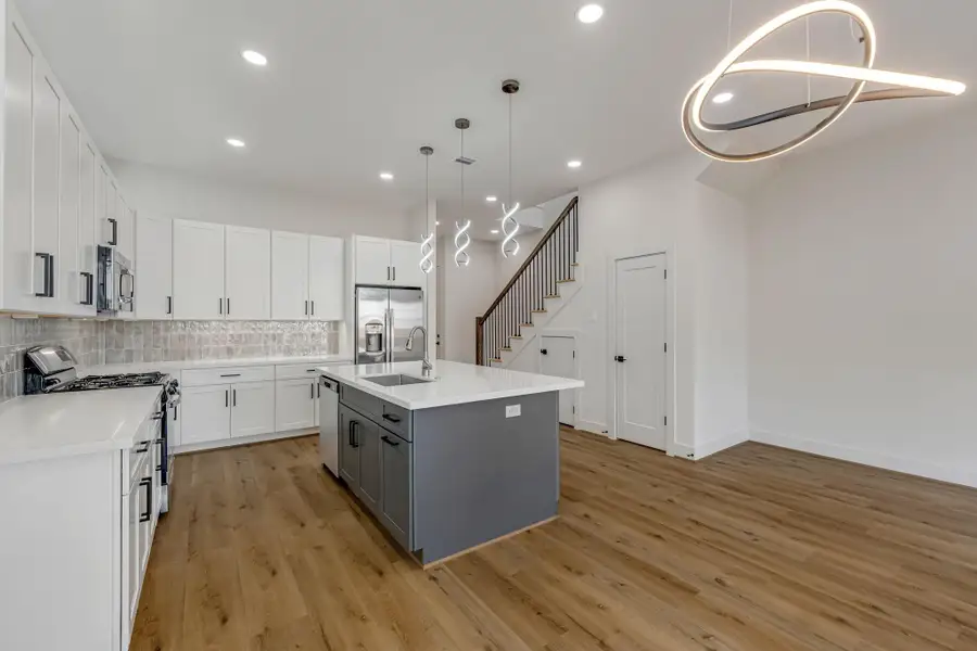 Furnished interior view inside a new home in , Houston (Image 4).