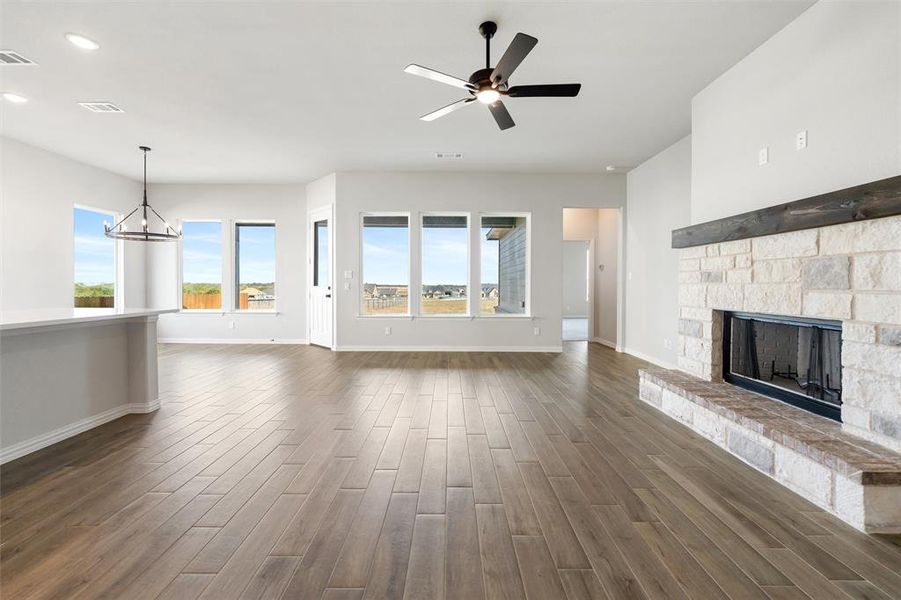 Spacious, unfurnished interior of a new home in Fairview Meadows, New Fairview (Image 27). Spacious, unfurnished interior of a new home in Fairview Meadows, New Fairview (Image 27).