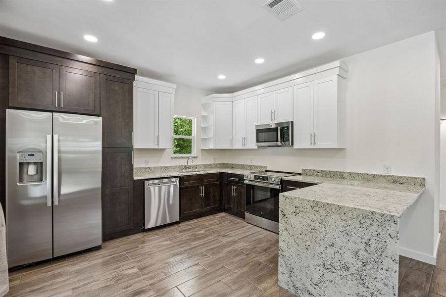 Furnished interior view inside a new home in , Canton (Image 10).