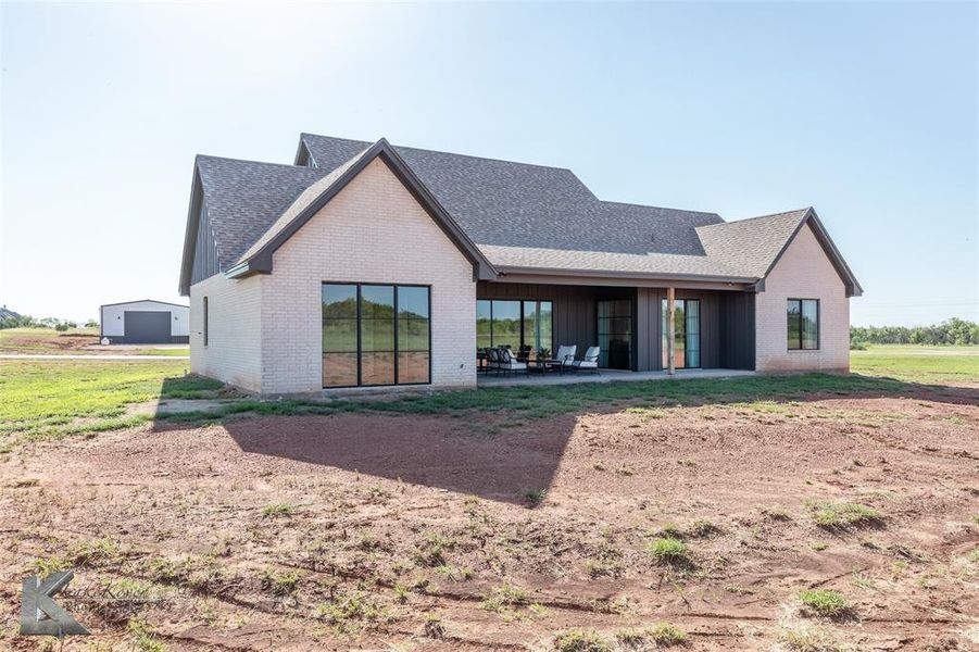 Front exterior of a new home in , Tuscola, TX, highlighting curb appeal (Image 21). Front exterior of a new home in , Tuscola, TX, highlighting curb appeal (Image 21).