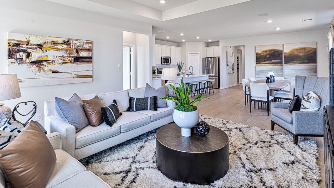 Furnished interior view inside a new home in Raburn Reserve 50s, Tomball (Image 26). Furnished interior view inside a new home in Raburn Reserve 50s, Tomball (Image 26).