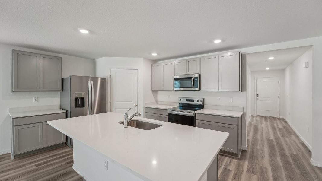 Representative furnished interior of a home built from the Lakeside by D.R. Horton in Abbott Park, Zephyrhills (Image 7). Representative furnished interior of a home built from the Lakeside by D.R. Horton in Abbott Park, Zephyrhills (Image 7).