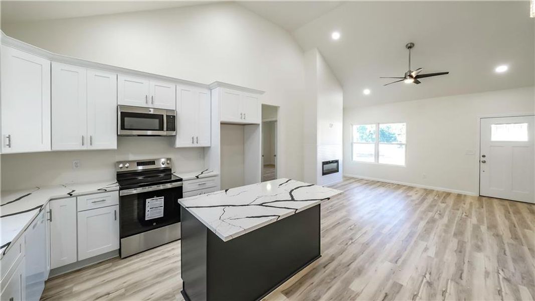 Furnished interior view inside a new home in , Carrollton (Image 3).