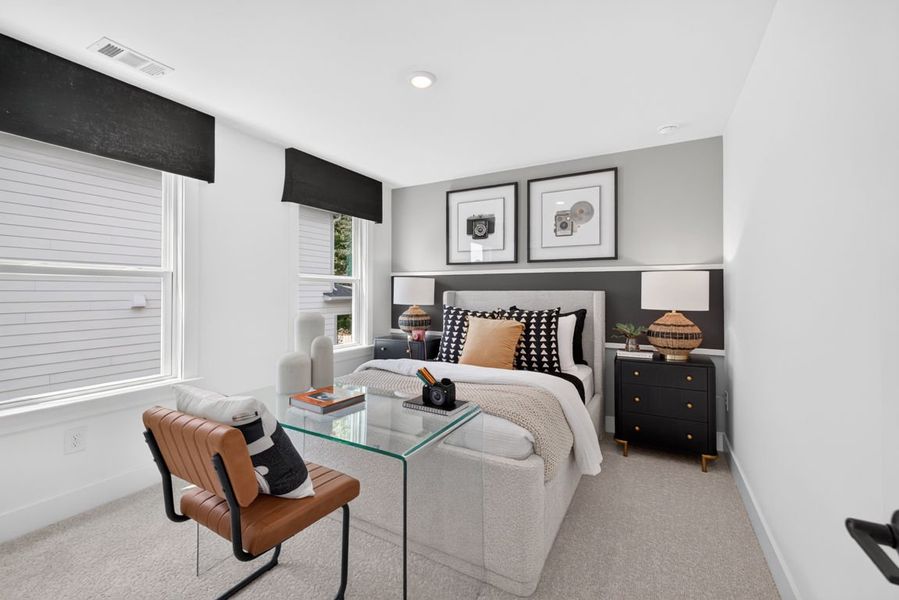 Representative furnished interior of a home built from the Newlyn by Pulte Homes in Windsor Court, Fayetteville (Image 35).