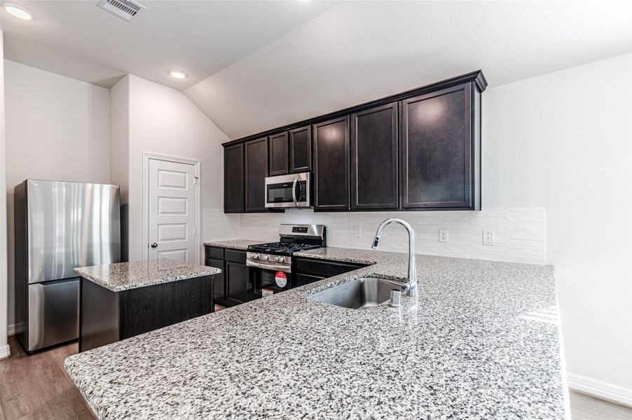 Furnished interior view inside a new home in Marvida, Cypress (Image 8).