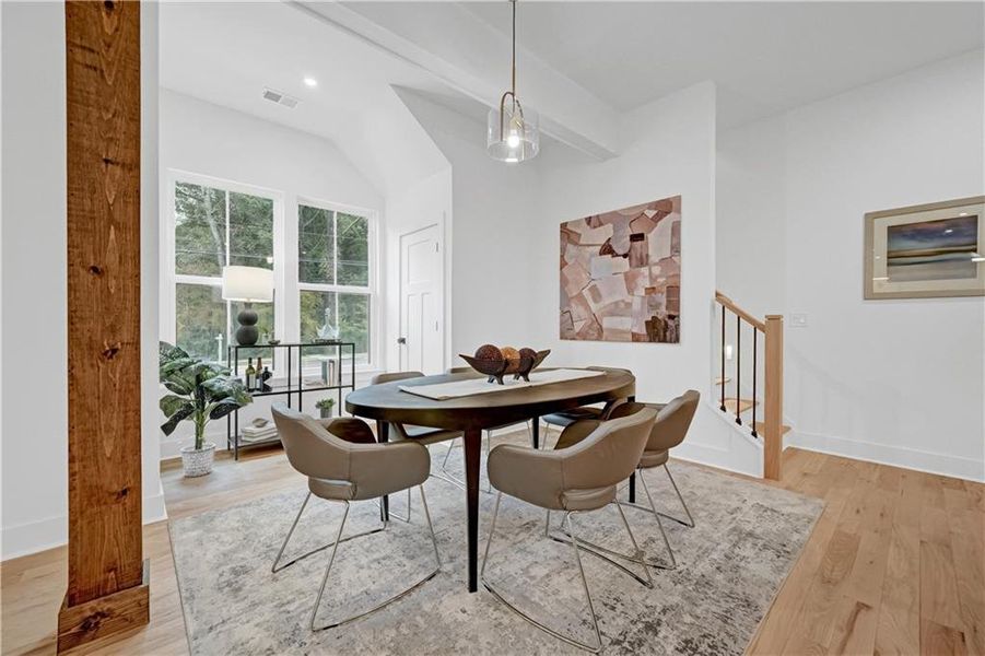Furnished interior view inside a new home in , Decatur (Image 26).