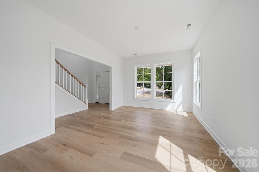 Spacious, unfurnished interior of a new home in , Hickory (Image 41).