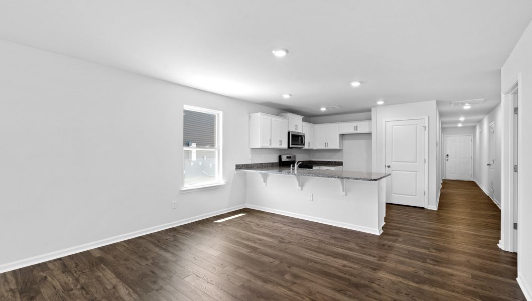 Spacious, unfurnished interior of a new home in Harper Ridge, Roebuck (Image 19).