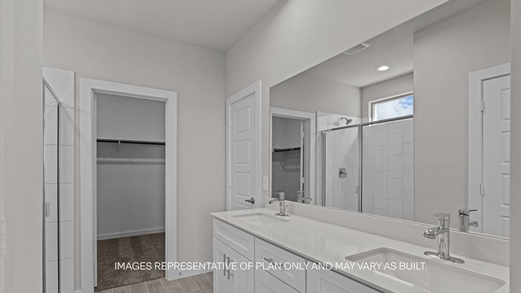 Furnished interior view inside a new home in Abbey Glen, Lubbock (Image 4).