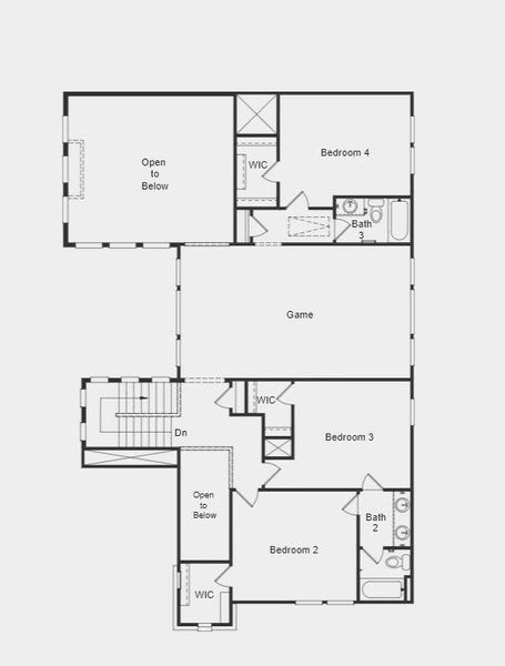 Structural options include: bed 5 with bath 4 and half bath in place of flex room.