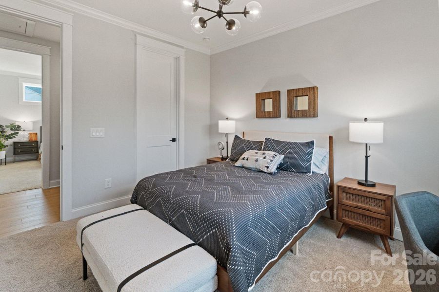 Furnished interior view inside a new home in Amara Chase, Huntersville (Image 12).