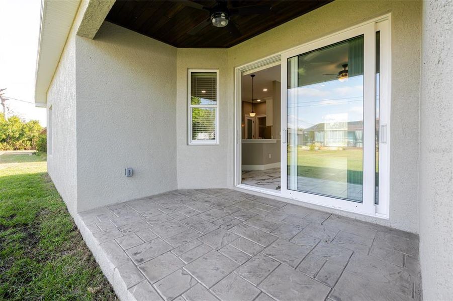 Exterior details and patio area of a home in , Englewood (Image 23). Exterior details and patio area of a home in , Englewood (Image 23).
