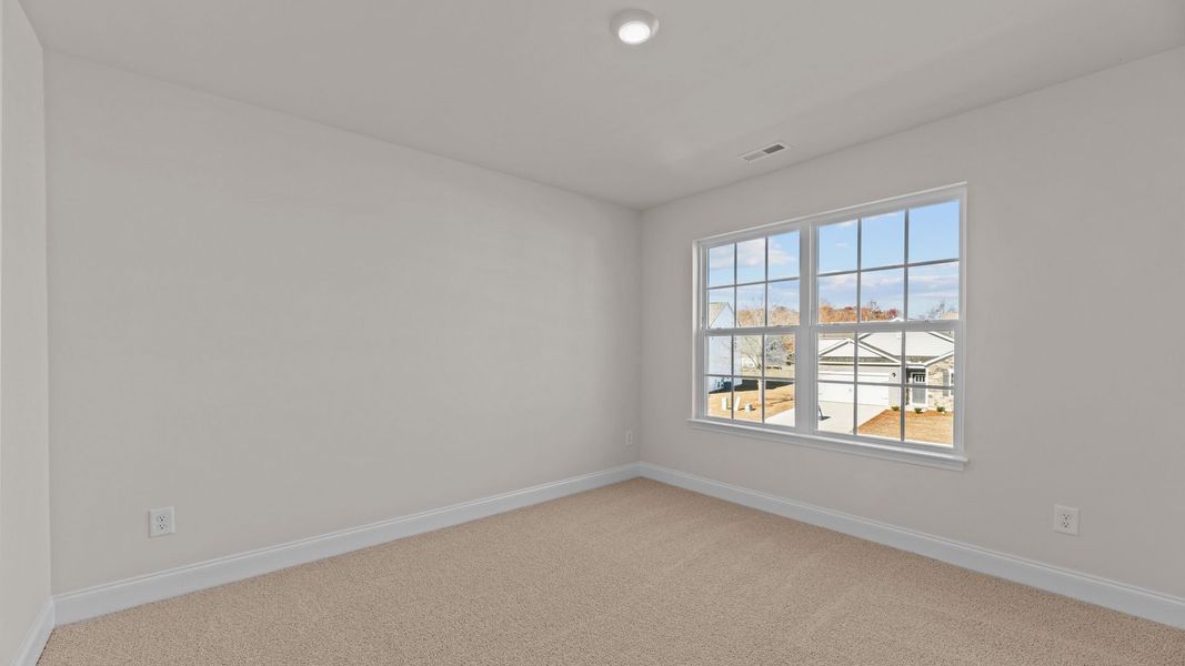Representative unfurnished interior of a home built from the Belhaven by D.R. Horton in Tyler - Home on the Lake, New Bern (Image 16). Representative unfurnished interior of a home built from the Belhaven by D.R. Horton in Tyler - Home on the Lake, New Bern (Image 16).