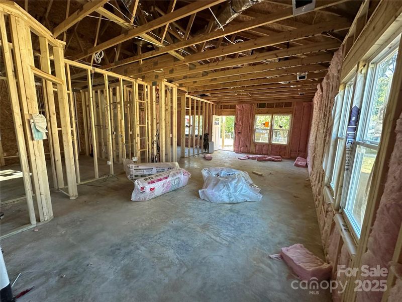 View coming inside from Backyard to Kitchen / Dining / Great Rm View coming inside from Backyard to Kitchen / Dining / Great Rm