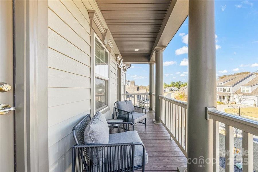 Porch on Second Floor