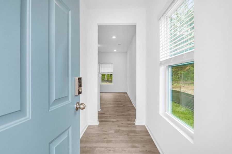 Representative unfurnished interior of a home built from the Lido by True Homes in Edgewater - The Groves, Lancaster (Image 9). Representative unfurnished interior of a home built from the Lido by True Homes in Edgewater - The Groves, Lancaster (Image 9).