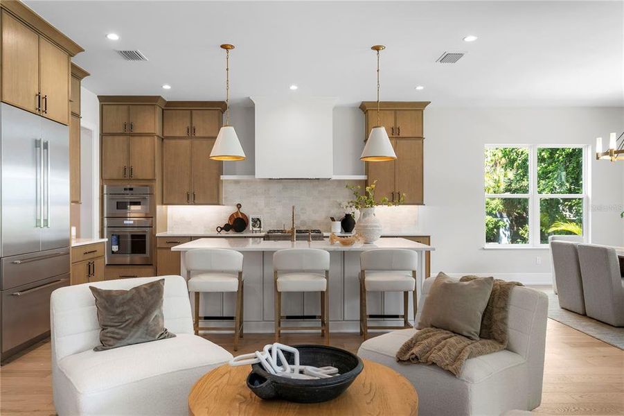 Furnished interior view inside a new home in , Tampa (Image 12).